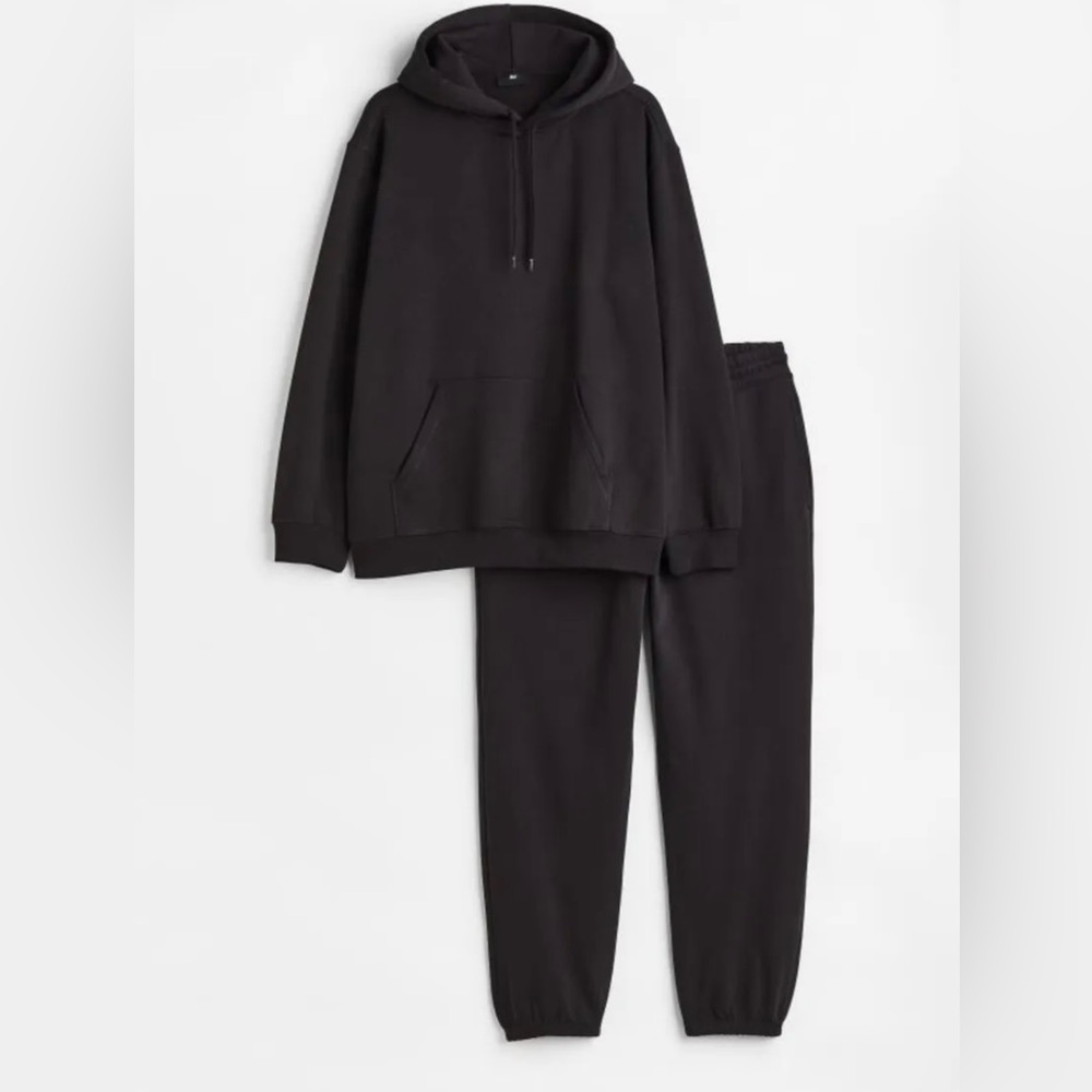 Brand New H&M Relaxed Fit Premium Jogger Sweatsuit Men’s Sz. Large
